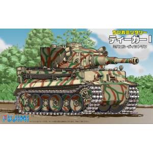 Plastic Model: Chibimaru Tank TM6 - Tiger (Michael Wittmann Ver.) (Reissue) [Fujimi]