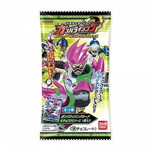 Kamen Rider - Battle Ganbarizing Gashatto Henshin Choco Wafers Part.1 20 Pack BOX [Trading Cards]