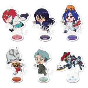 Mobile Suit Gundam GQuuuuuuX: Toko Toko Acrylic Stands (6 Packs Box) [Megahouse]
