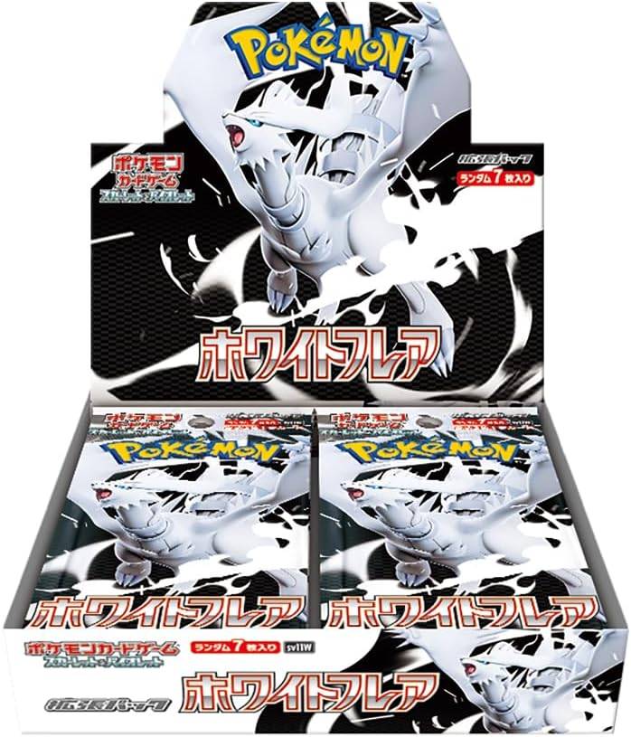 ゼニス新作モデル & Scarlet Pack: Expansion TCG Pokemon Violet Flare White ポケモンカードゲーム