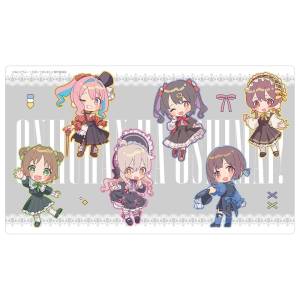 Onimai I'm Now Your Sister: Rubber Desk Mat - Chibi Characters (Gothic Ver.) [Curtain Damashii]