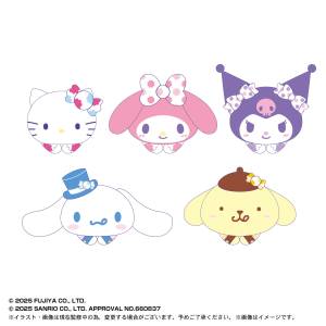 Milky x Sanrio Characters: Hug Character - Plush Mascot Collection (5 Packs Box) [Max Limited]