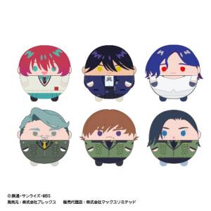 Mobile Suit Gundam GQuuuuuuX: Fuwa Kororin - Plush Mascot Collection (6 Packs Box) [Max Limited]