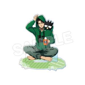 Attack on Titan x Sanrio Characters Vol.4: Acrylic Stand - Levi Ackerman x Badtz-Maru [TBS Glowdia]