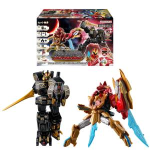 Shokugan: Minipla 03 -  No.1 Sentai Gozyuger - Black Daizyujin & Wolf Deka River 50 (Set of 6) [Bandai]