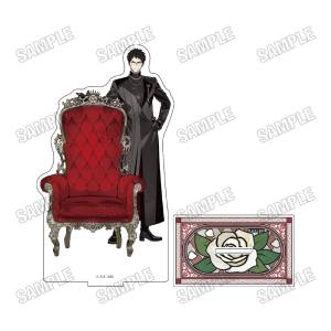 Requiem Of The Rose King: BIG Acrylic Stand - Buckingham (Throne Ver.) [Medicos Entertainment]