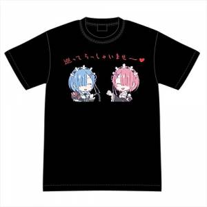 Re:ZERO -Starting Life in Another World- - Ram & Rem no Itterasshaimase T-shirt - M [Goods]