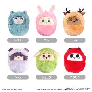 BEASTARS: Kurumi Tapinui Plush Mascot Collection (6 Packs Box) [Tapioca]