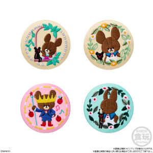 Shokugan: The Bears' School - Badges & Biscuits (12 Packs Box) [Bandai]