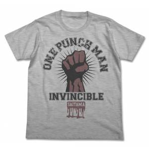 One Punch Man - College T-shirt / HEATHER GRAY - M [Goods]