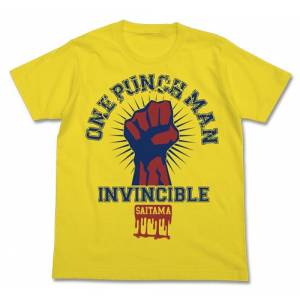 One Punch Man - College T-shirt / YELLOW - S [Goods]
