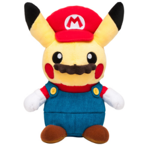 Stuffed Pikachu Mario ver. - Pokemon Center Limited Edition [Plush Toys]