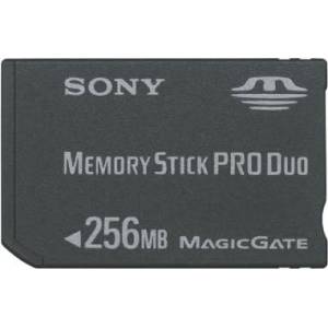 Memory Stick Pro Duo 256MB Official Sony [Used / Loose]