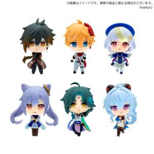 Genshin Impact: Mini Figures Collection Vol. 2 Complete Set (6 Packs / Box) [Bushiroad]