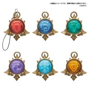 Genshin Impact: Vision (Mondstadt Ver.) Strap Set (6 Packs / Box) [Bushiroad]