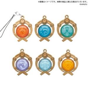 Genshin Impact: Vision (Inazuma Ver.) Strap Set (6 Packs / Box) [Bushiroad]