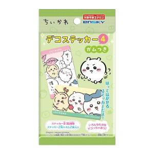 Chiikawa: Stickers & Gum Vol.4 (20 Packs Box) (Candy Toy) [Ensky]