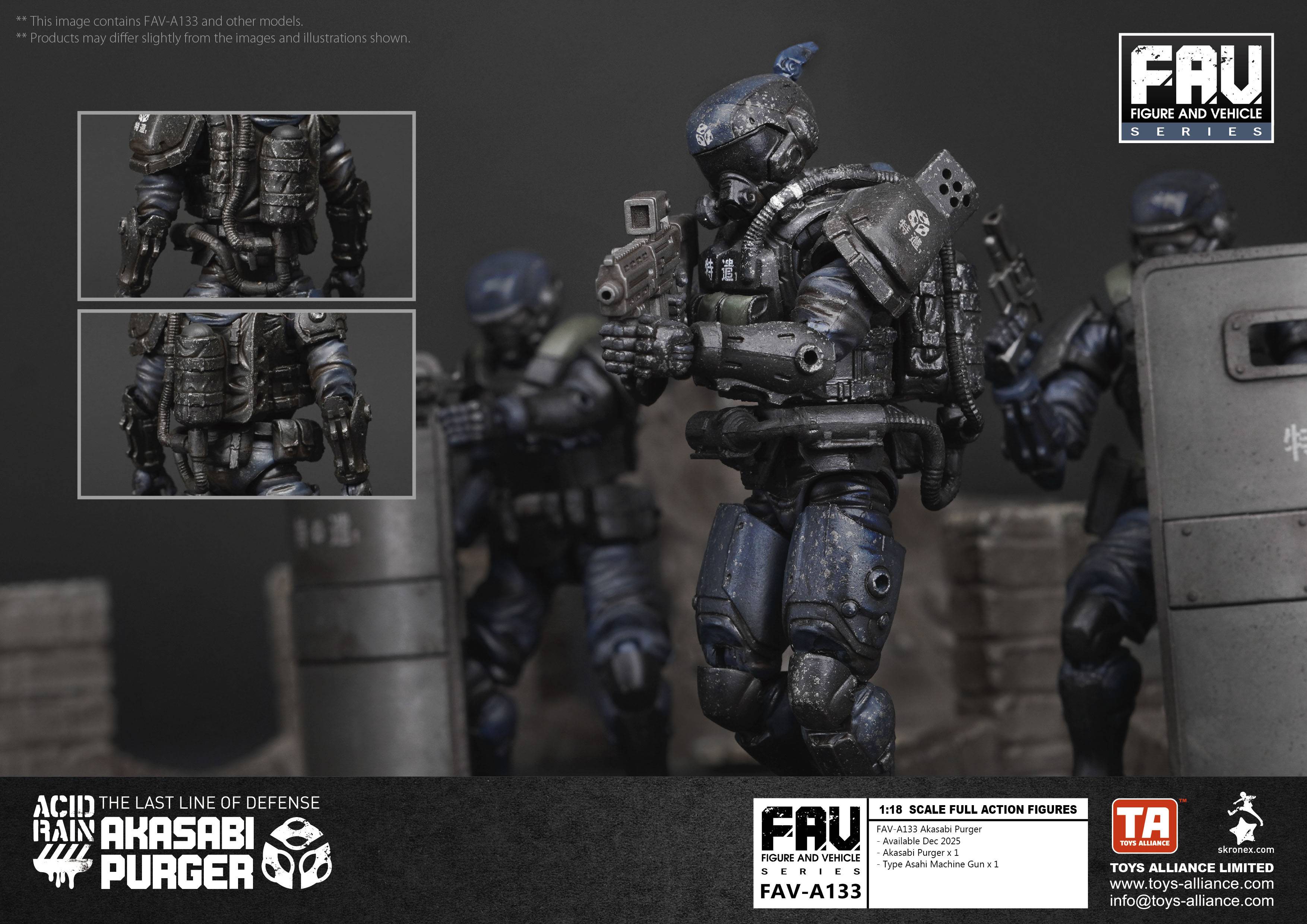 Rust Actionfigures Action Figure: Acid Rain FAV-A133 - Red Rust Purger 1/18 [Toys Alliance ...