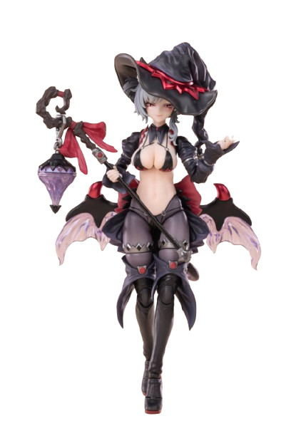 Original Character: Action Figure - Apprentice Witch Hoshikawa Neko (Black Hair Ver.) 1/12...