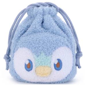 Pokémon: Poképeace Plush Drawstring Bag - Piplup (Limited Edition) [Takara Tomy]