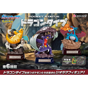 Pokémon: POCKET STATUE - Dragon Type (6 Packs Box) (Reissue) [Re-Ment]