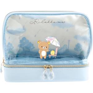 Rilakkuma: Sunshine After Rain - Pouch - Rilakkuma & Kiiroitori [San-x]