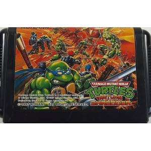 Teenage Mutant Ninja Turtles - Return of the Shredder / The HyperStone Heist [MD - Used / Loose]