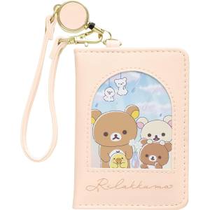 Rilakkuma: Sunshine After Rain - Pass Case w/ Reel - Rilakkuma & Friends [San-x]