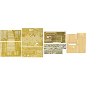 1/350  Ship 11EX-201: Japanese Navy Air Craft Carrier Kaga - Exclusive Etching Parts Set (w/ Wooden Deck Sticker) [Fujimi]