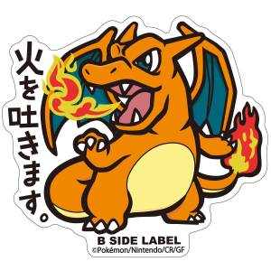 Pokémon: B-Side Label Sticker - Charizard [The Pokémon Company]