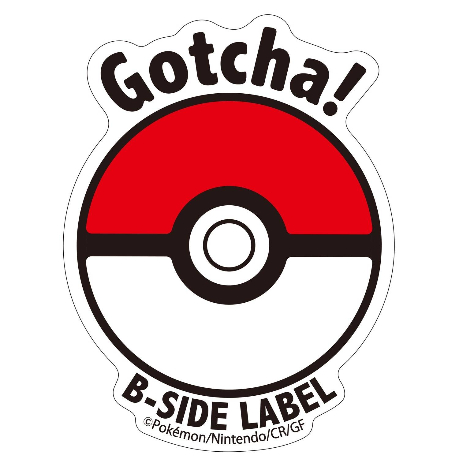 Pokémon: B-Side Label Sticker - Pokéball [The Pokémon Company]