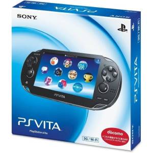 PlayStation Vita - Crystal Black - 3G / Wi-Fi (PCH-1100 AA01) [Occasion BE]