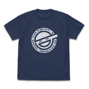 Ghost in the Shell STAND ALONE COMPLEX: T-Shirt (L) - Laughing Man (Slate) [COSPA]