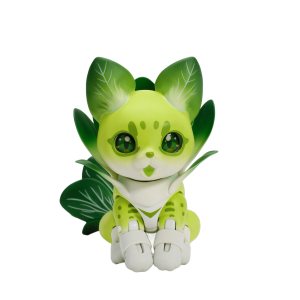 Action Figure: Vegetable Fairy - Mini Chingen Serval [ToysComic x BlackBox]