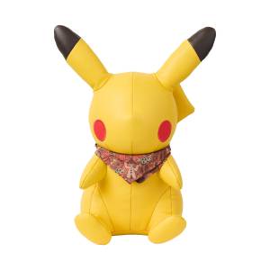 Pokémon: Run Run ! Desert - Genuine Leather Stuffed Toy - Pikachu (Limited Edition) [The Pokémon Company]