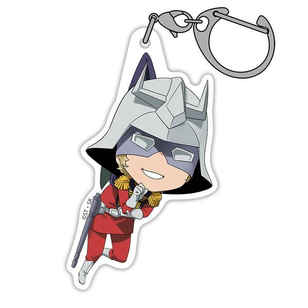Mobile Suit Gundam GQuuuuuuX: Acrylic Pinch Keychain - Char Aznable [COSPA]