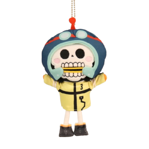 One Piece: Banzai! Plush Mascot - Brook (Egghead Arc Ver.) (Limited Edition) [Toei]