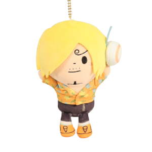 One Piece: Banzai! Plush Mascot - Sanji (Egghead Arc Ver.) (Limited Edition) [Toei]