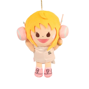 One Piece: Banzai! Plush Mascot - Nami (Egghead Arc Ver.) (Limited Edition) [Toei]