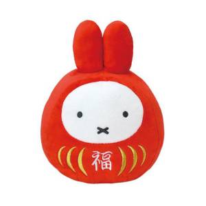 Miffy: Plush Toy - Lucky Daruma (S) [Sekiguchi]