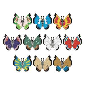 Pokémon: Vivillon Pin Collection (A Box) (10 Packs Box) [The Pokémon Company]