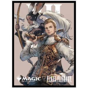 Magic the Gathering x FINAL FANTASY: Players Card Sleeves - Sky Pirate Balthier and Fran (Borderless) (80 Sleeves) [Ensky]