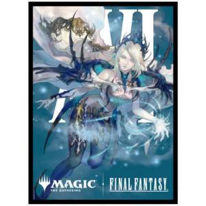 Magic the Gathering x FINAL FANTASY: Players Card Sleeves - Shiva, the Ice Summon (Borderless) (80 Sleeves) [Ensky]