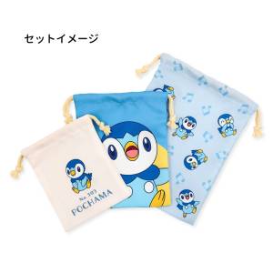 Pokémon: Drawstring Bag Set - Piplup (Set of 3) [The Pokemon Company]