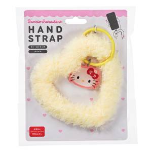 Sanrio Characters: Fur Hand Strap - Hello Kitty [Suncrest]