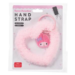 Sanrio Characters: Fur Hand Strap - My Melody [Suncrest]
