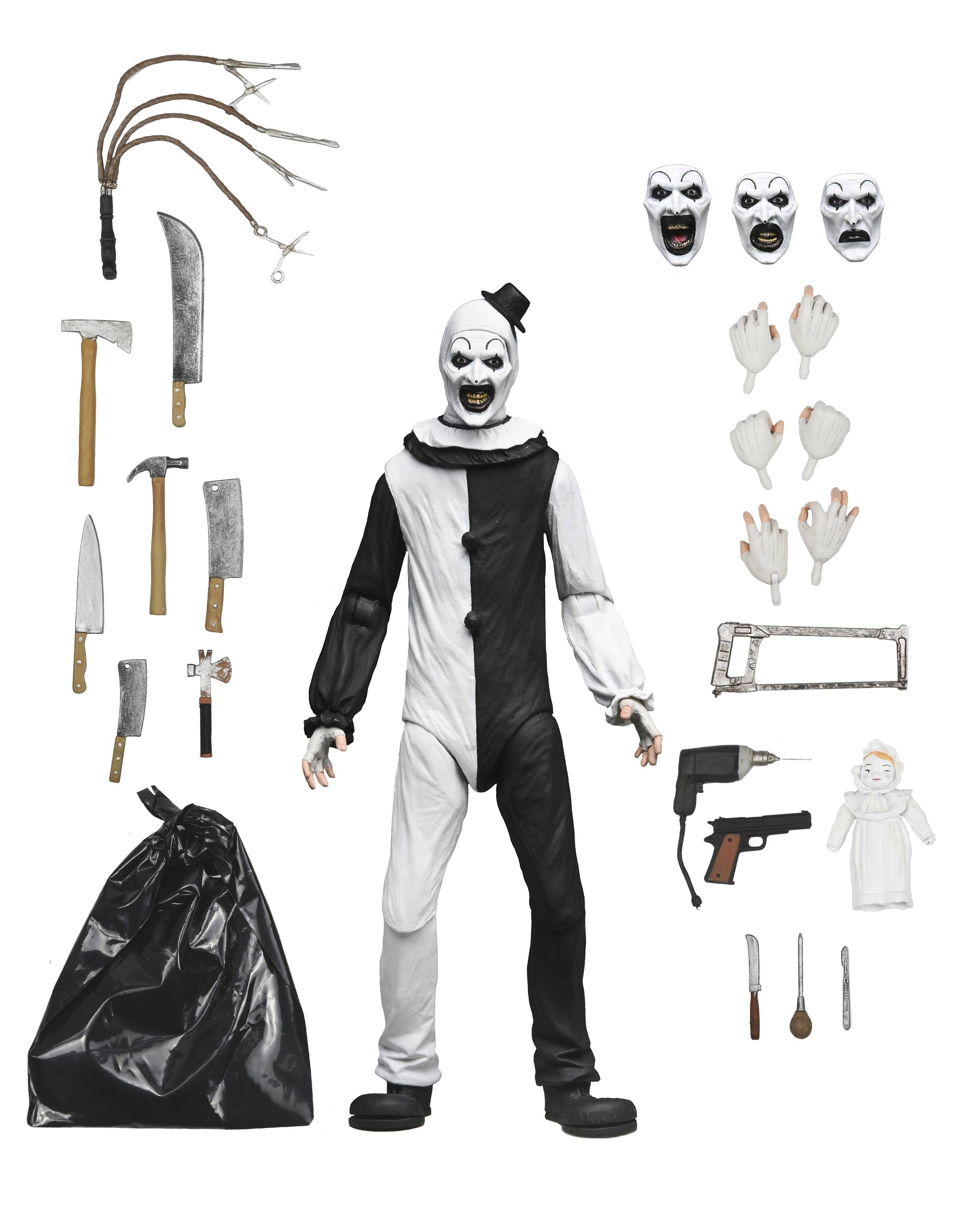Ultimate 7-in Action Figure: Terrifier - Art the Clown [Neca]