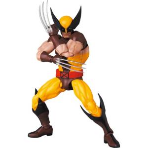 MAFEX (No.138): MARVEL X-Men - Wolverine (Brown Costume Ver.) (Reissue) [Medicom Toy]