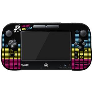 Silicone Cover Black for Wii U Gamepad - Super Mario Type B Ver. [WiiU - Occasion / Loose]