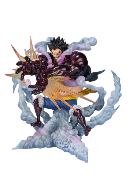FIGUARTS ZERO: One Piece - Chou Gekisen -Extra Battle- Monkey D. Luffy (Leo Bazooka Ver.) ...